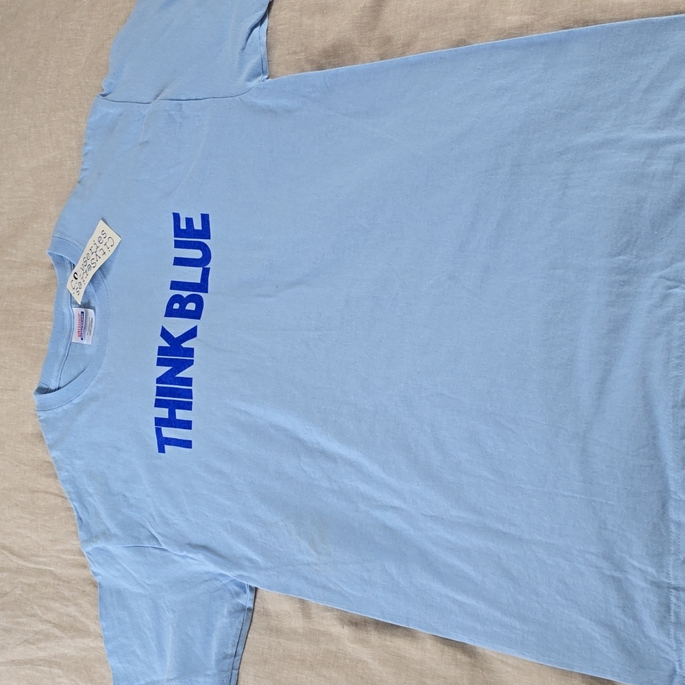 Los Angeles Dodgers Think Blue T-Shirt Size Large